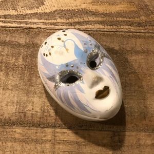 Vintage 1980s Face Mask Dish
